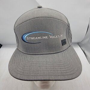 The Riviera Adults Heather Gray Medium Baseball Hat Cap Casual Outdoors Comfort